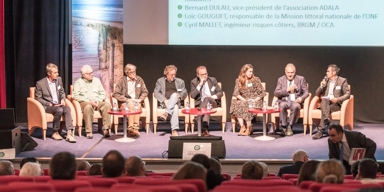 Table ronde lors de l’anniversaire de l’Observatoire de la Côte Aquitaine    