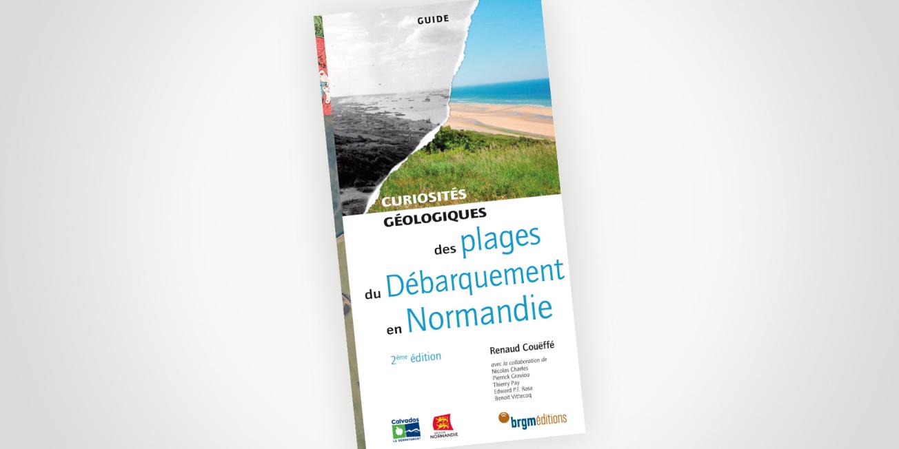 Couverture du guide des Curiosités Géologiques des plages du Débarquement en Normandie 