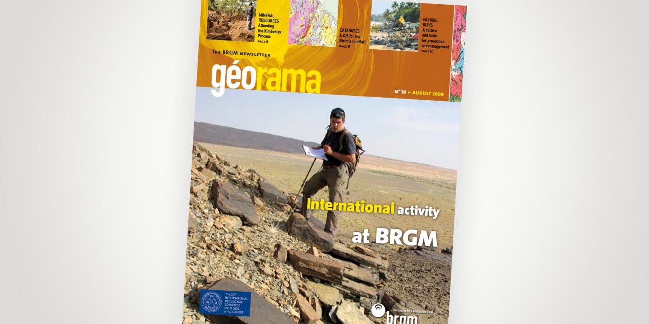 Cover of Georama magazine n°19. 