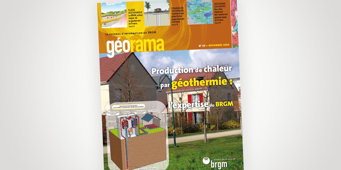 Cover of Issue 20 of the Géorama magazine