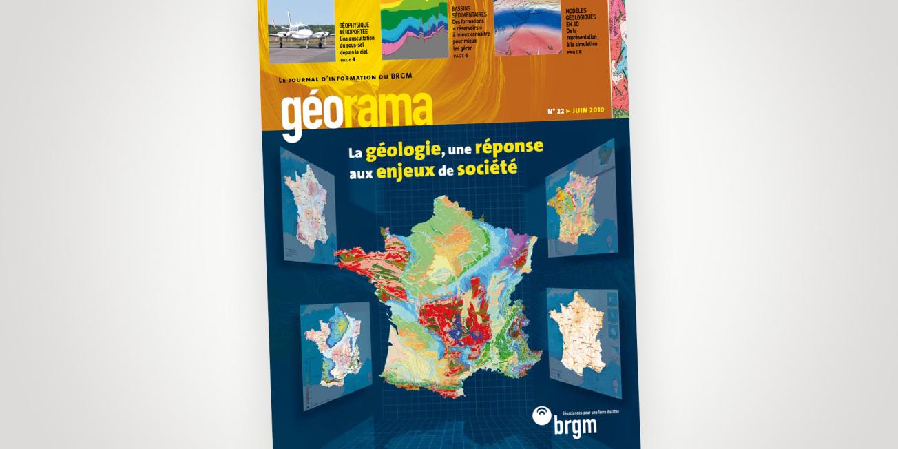    Cover of Issue 22 of the Géorama magazine