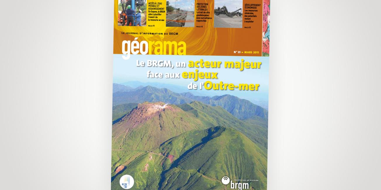 Cover of Issue 25 of the Géorama magazine