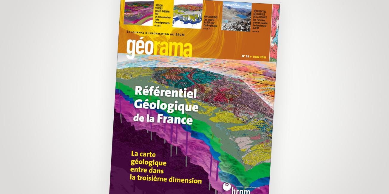 Cover of Issue 28 of the Géorama magazine