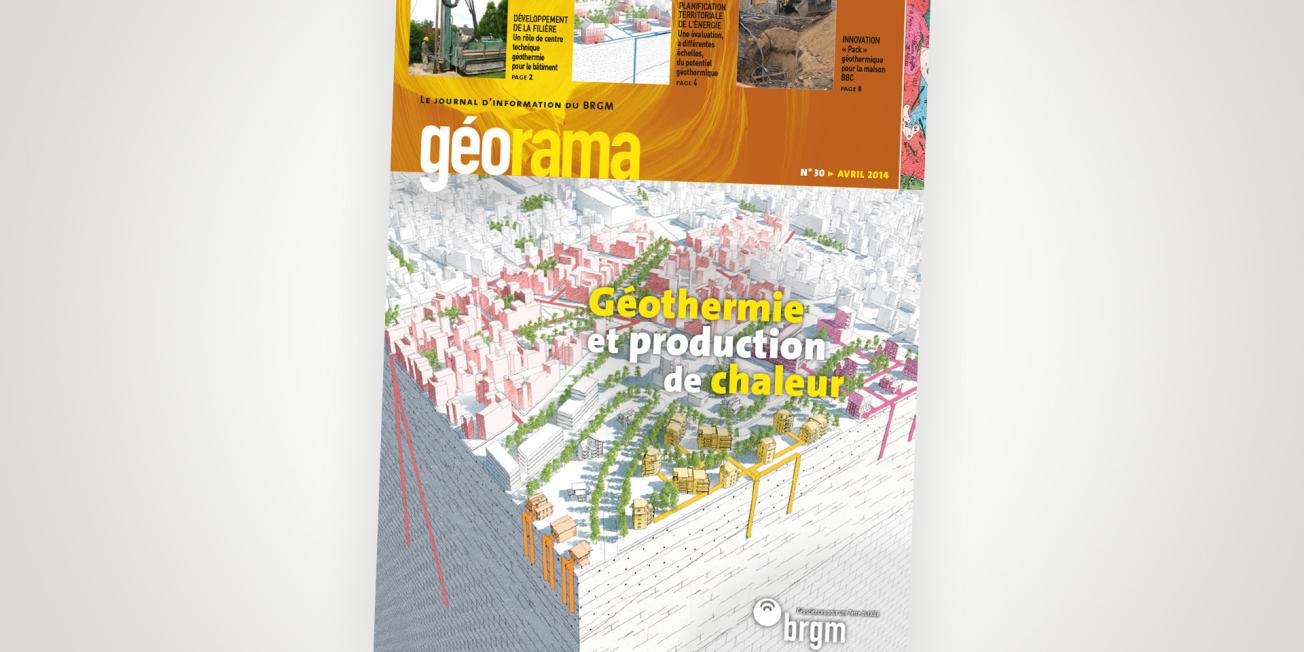    Cover of Issue 30 of the Géorama magazine
