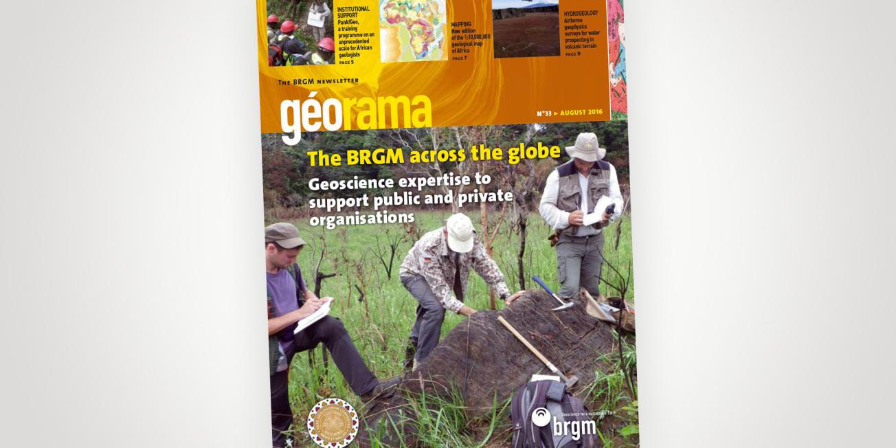 Cover of Georama magazine n°33. 