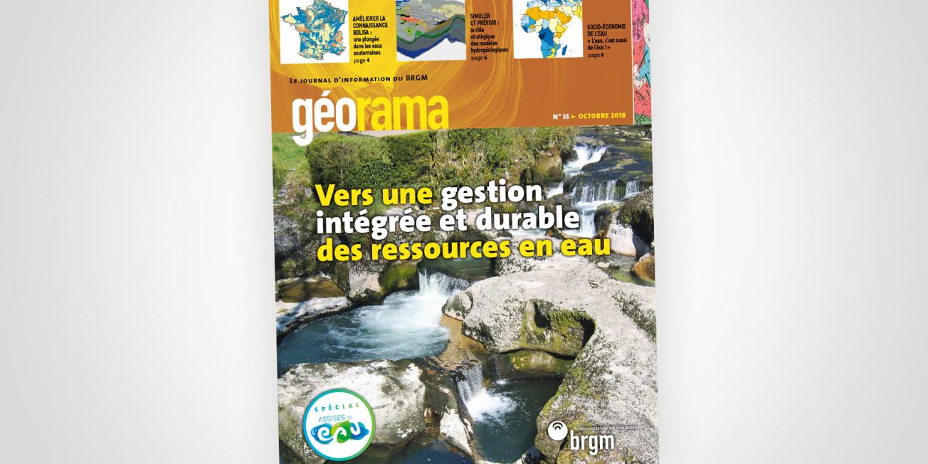 Cover of Issue 35 of the Géorama magazine
