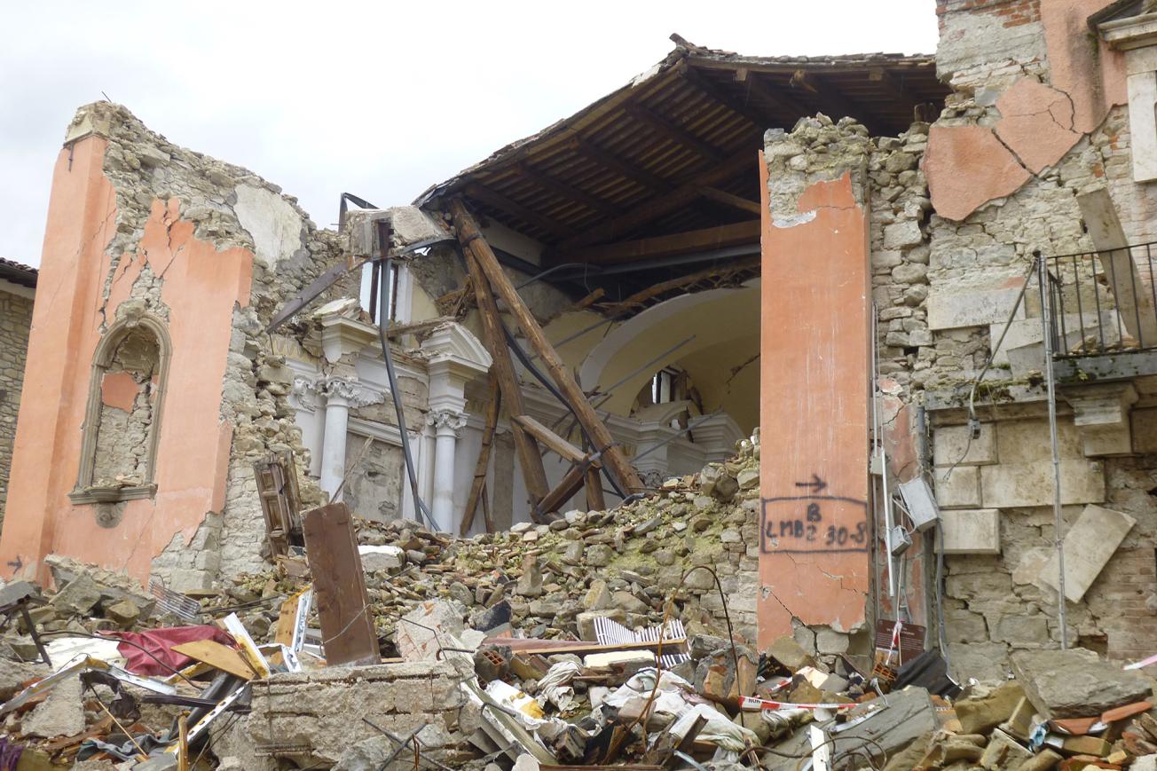  Post-seismic mission after the earthquake of 24 August 2016 in central Italy 