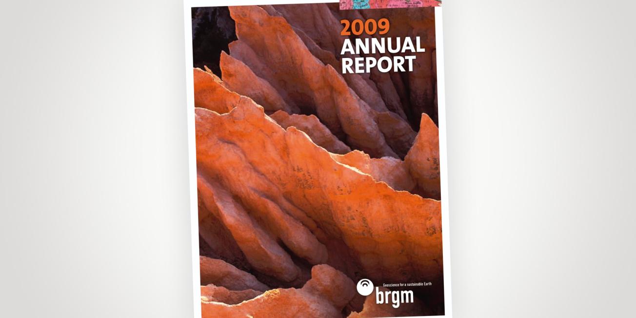 Cover of BRGM Annual Report 2009 