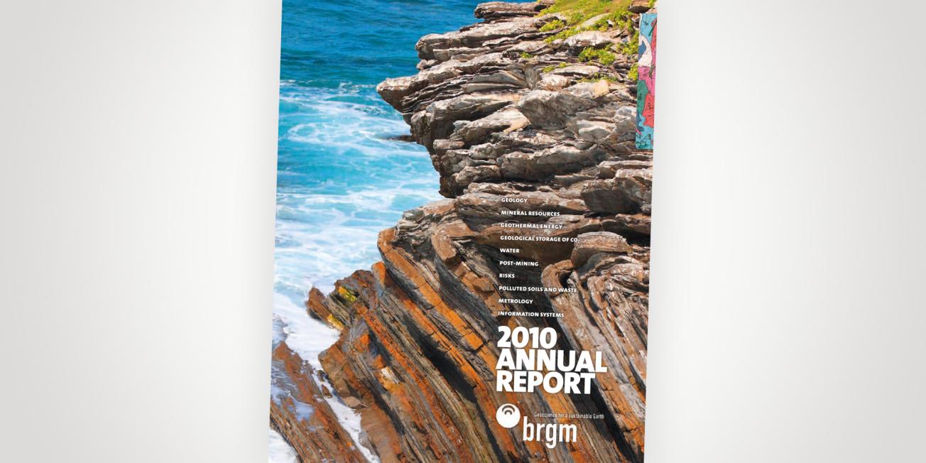 Cover of BRGM Annual Report 2010