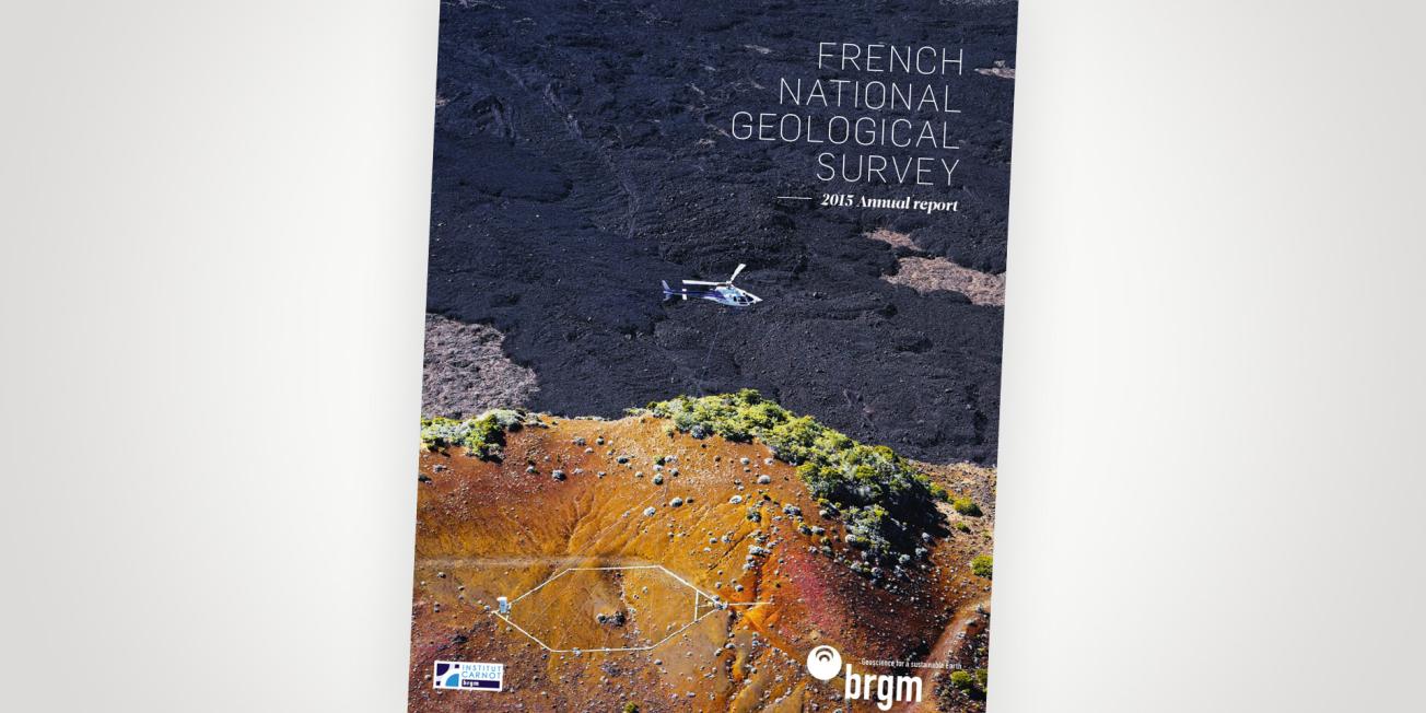 Cover of BRGM Annual Report 2015 