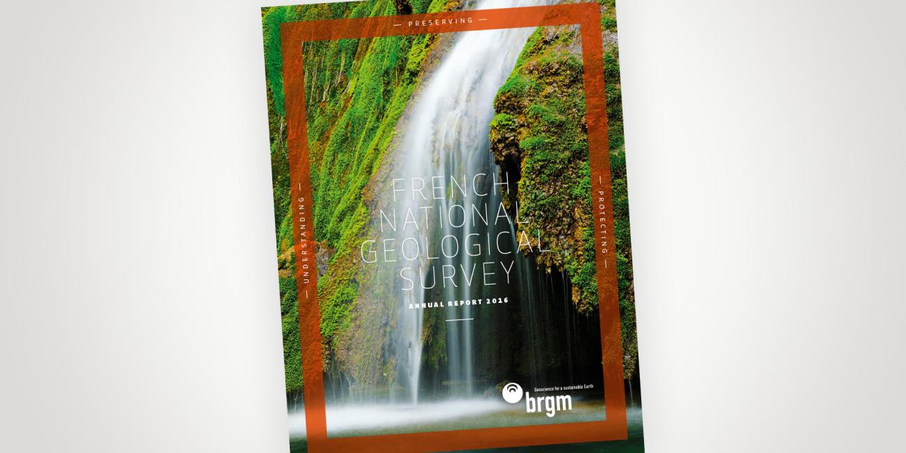  Cover of BRGM Annual Report 2016 