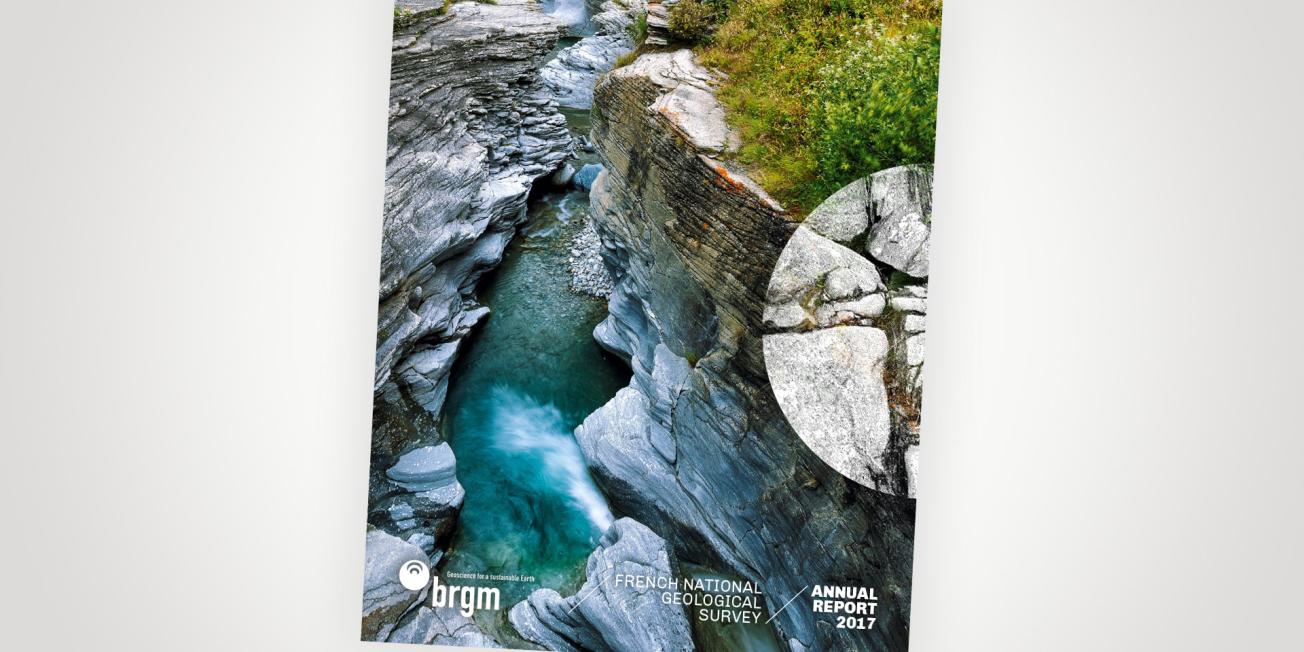 Cover of BRGM Annual Report 2017 
