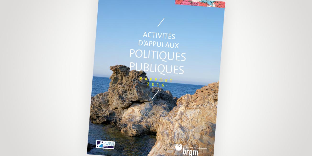 Cover of BRGM 2016 report on Public-policy support 