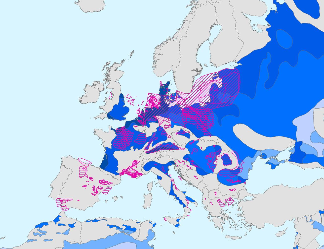  Superposition des formations profondes favorables au stockage géologique du CO2 en Europe 