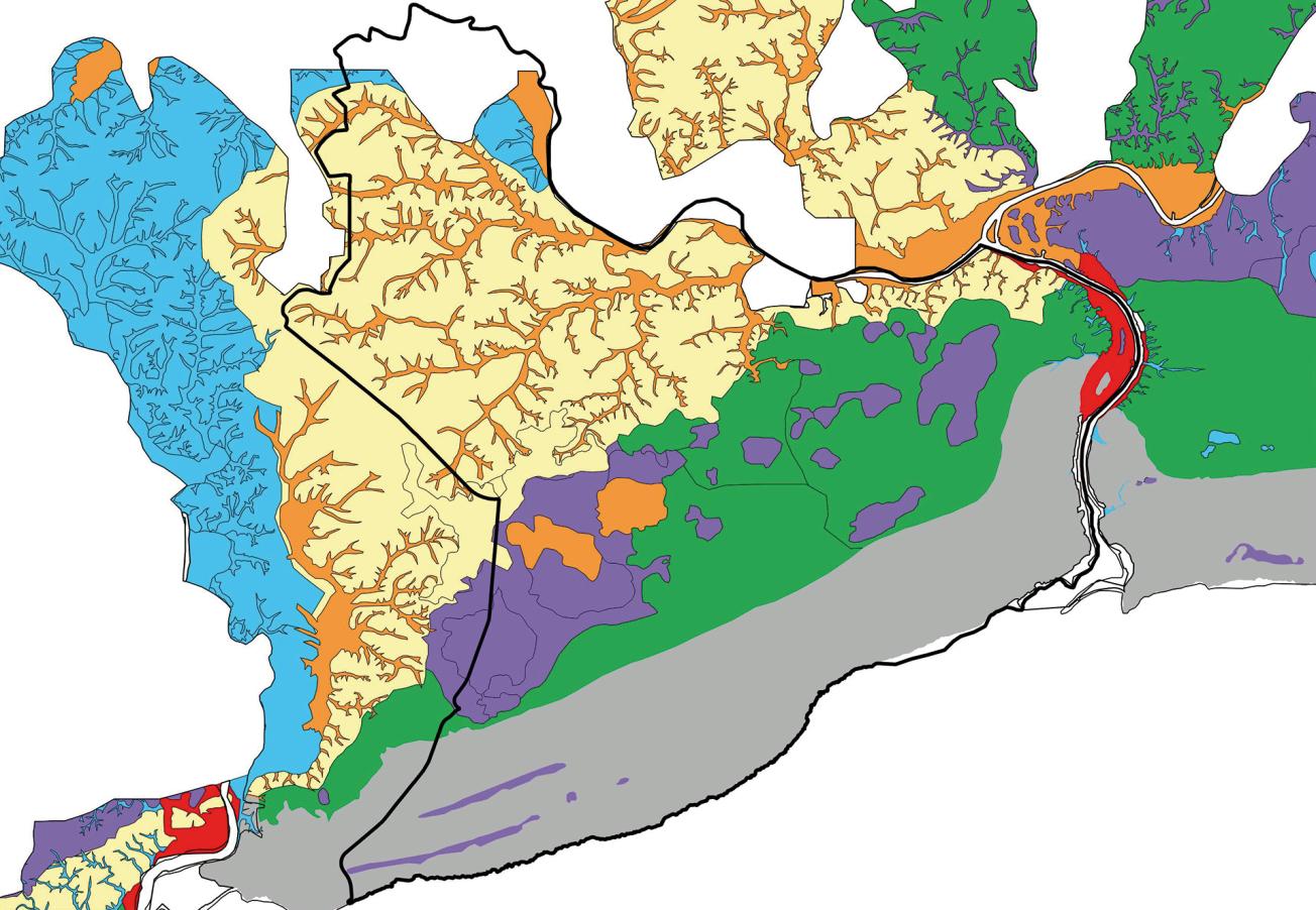Carte de microzonage sismique du grand Saint-Domingue 