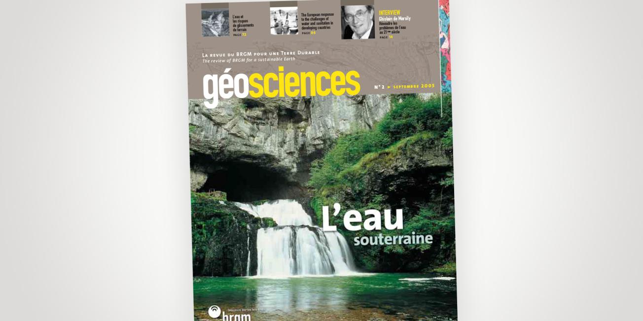 Cover of Issue 2 of the Géosciences journal
