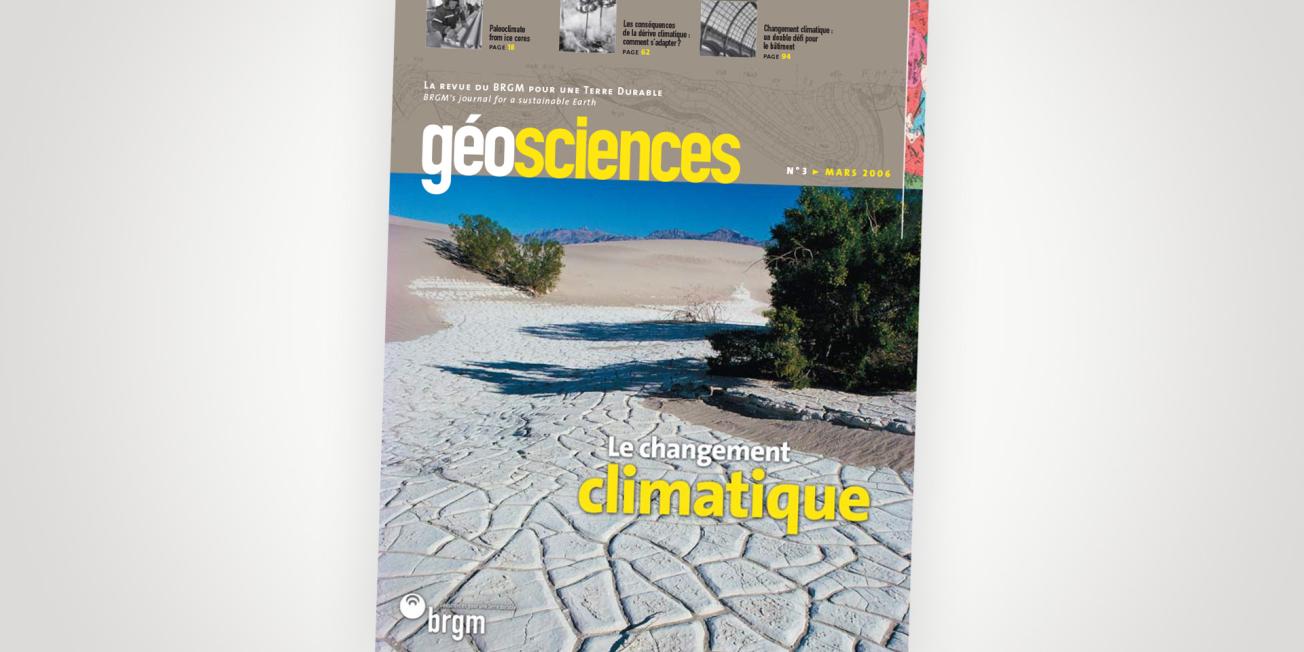 Cover of Issue 3 of the Géosciences journal