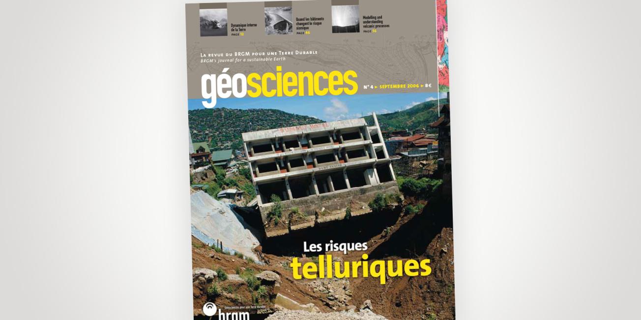 Couverture du numéro 4 de la revue Géosciences 
