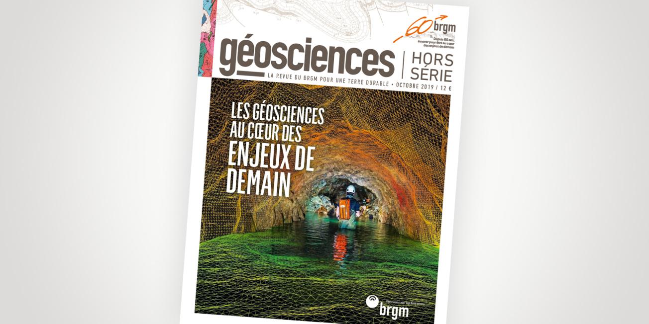  Cover of the special issue of Geosciences journal published on the occasion of BRGM's 60th anniversary 