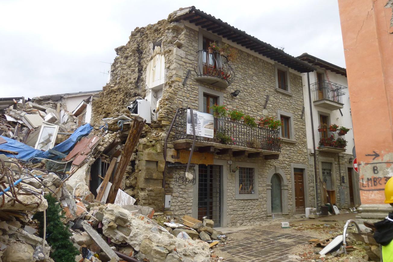 Post-earthquake mission after the earthquake of 24 August 2016 in central Italy 