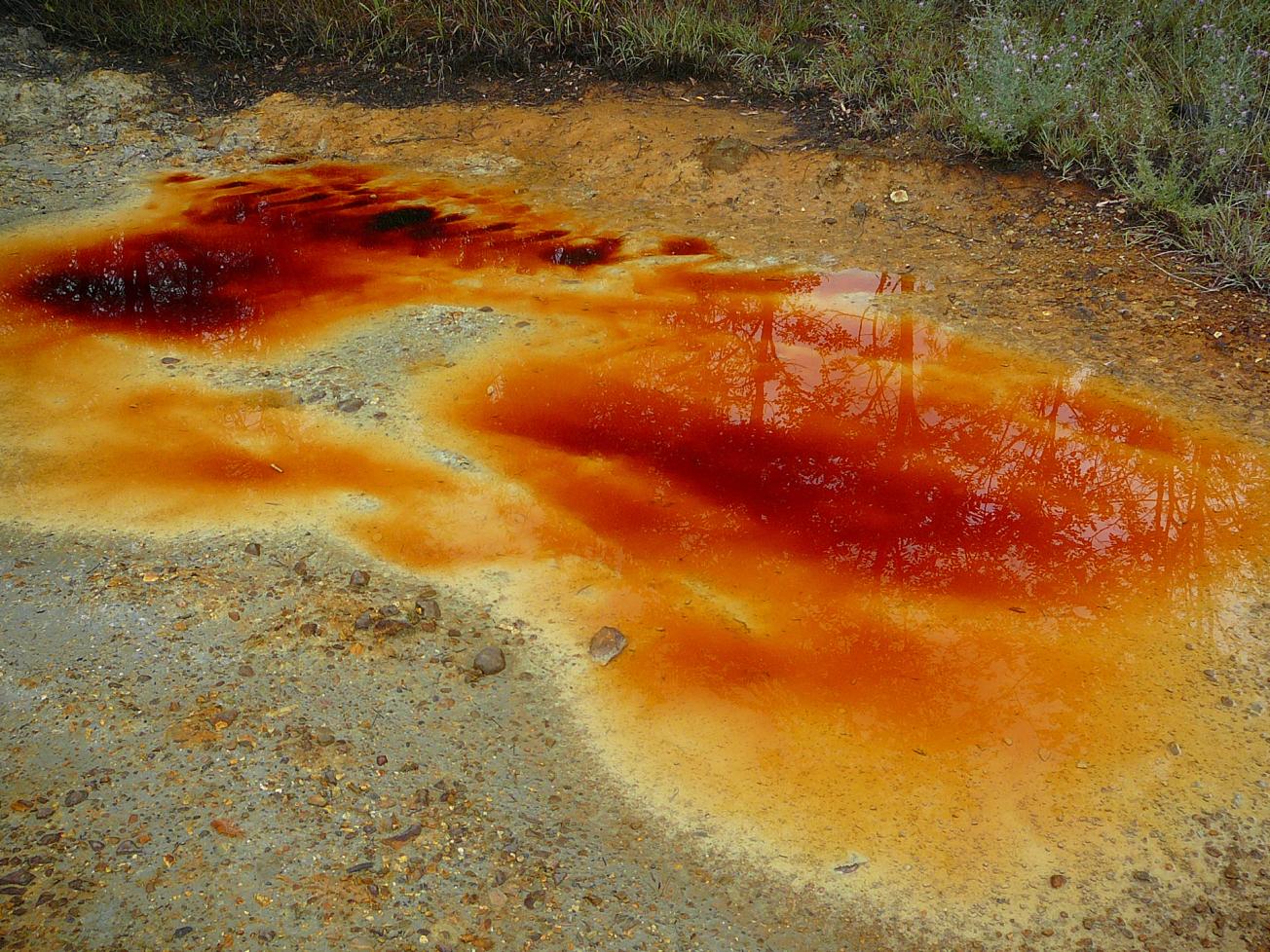 Drainage acide, Roumanie