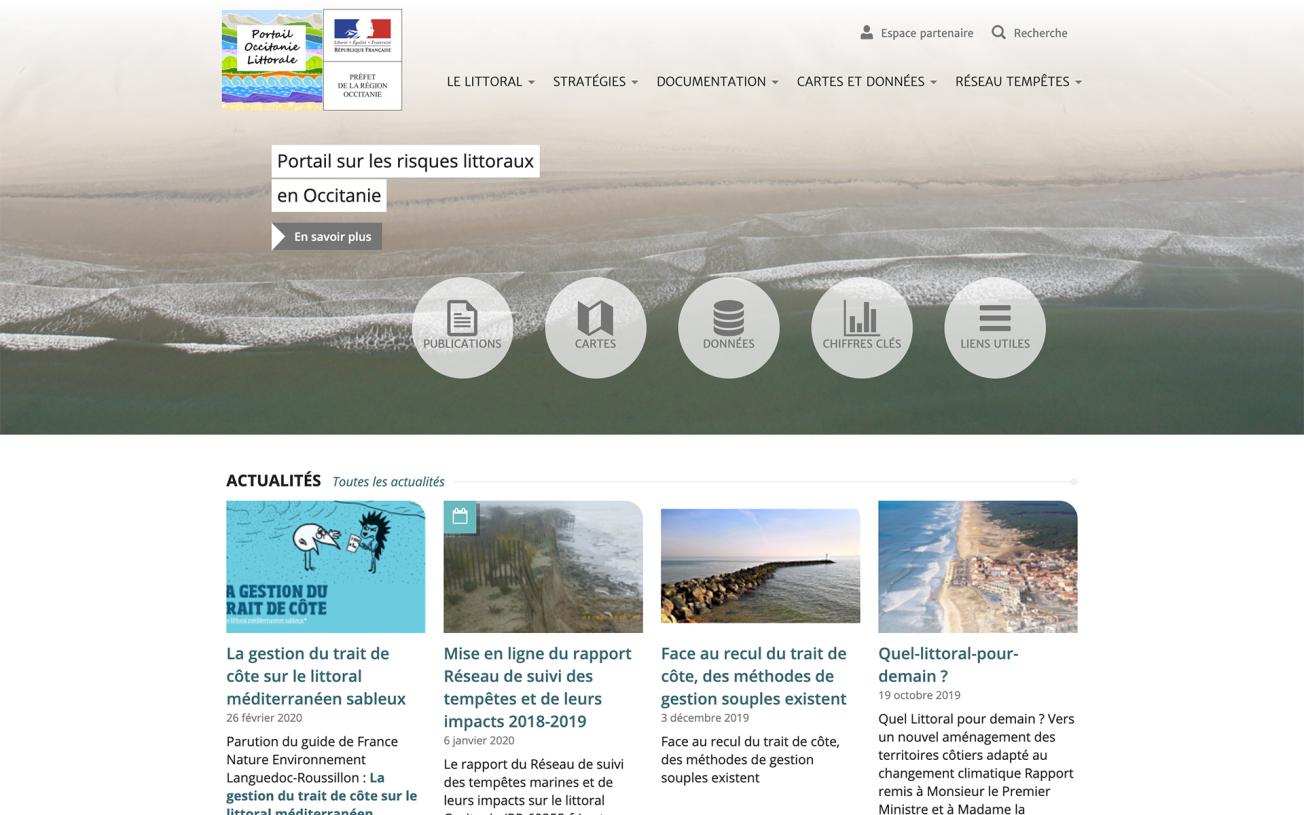 Littoral Occitanie home page