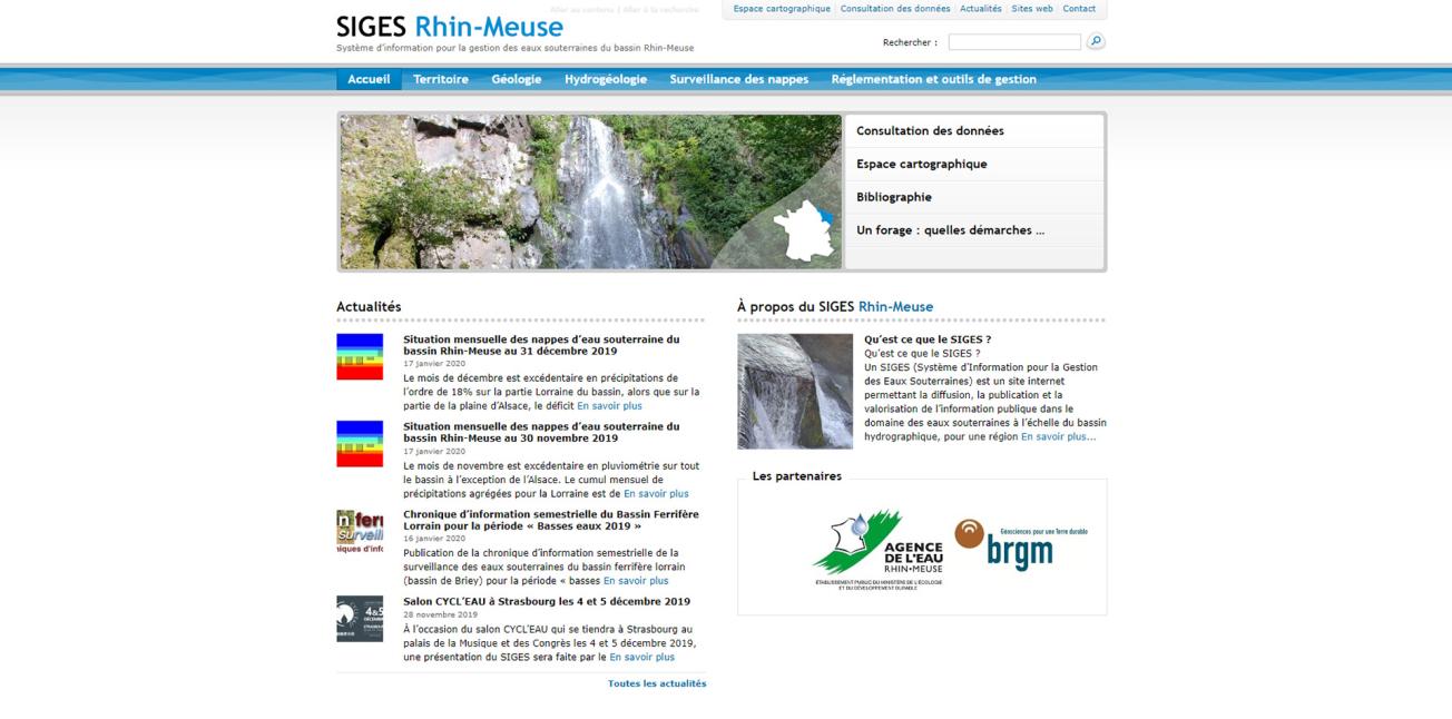 SIGES Rhin-Meuse home page