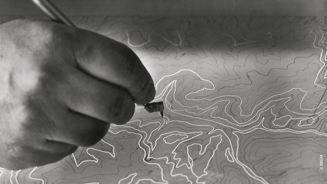 La production des cartes géologiques dans les années 1960