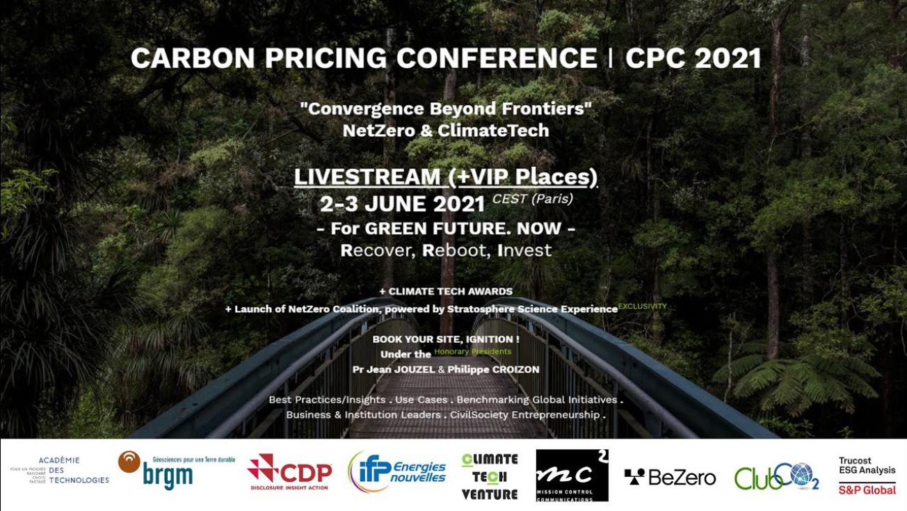 Carbon Pricing Conference - CPC 2021 banner