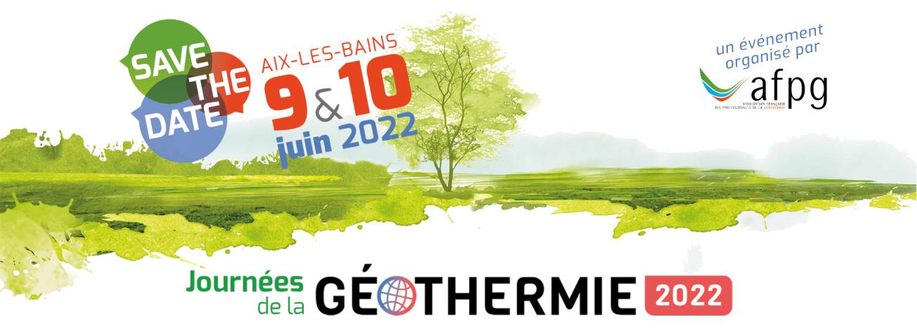 Journées de la géothermie 2022.