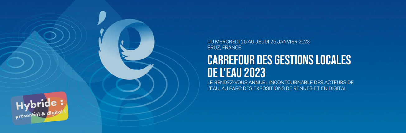 Carrefour des gestions locales de l’eau 2023.
