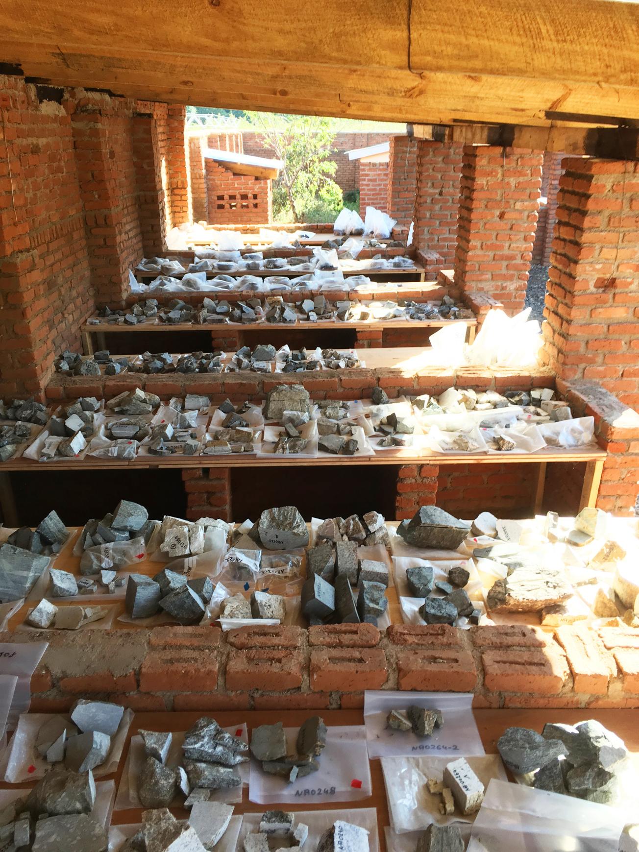Malawi - inventory of mineral occurrences.