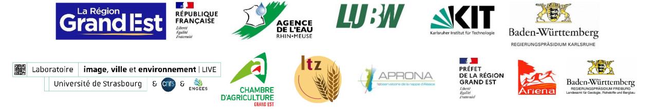 Partners of the GRETA project for the Upper Rhine aquifer