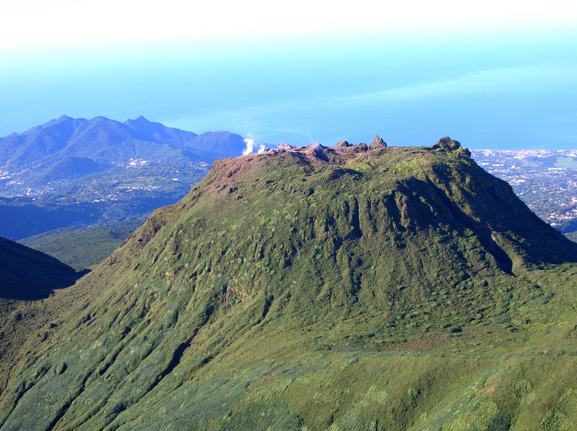 The Soufrière volcano, Guadeloupe 