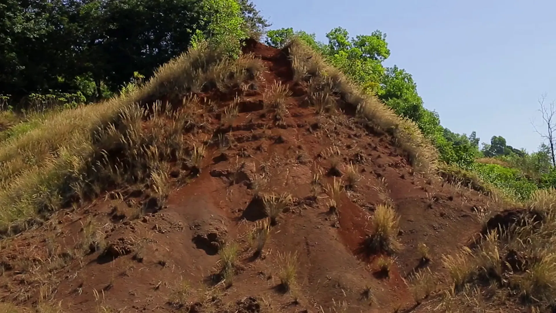Exemple d’érosion des sols à Mayotte 