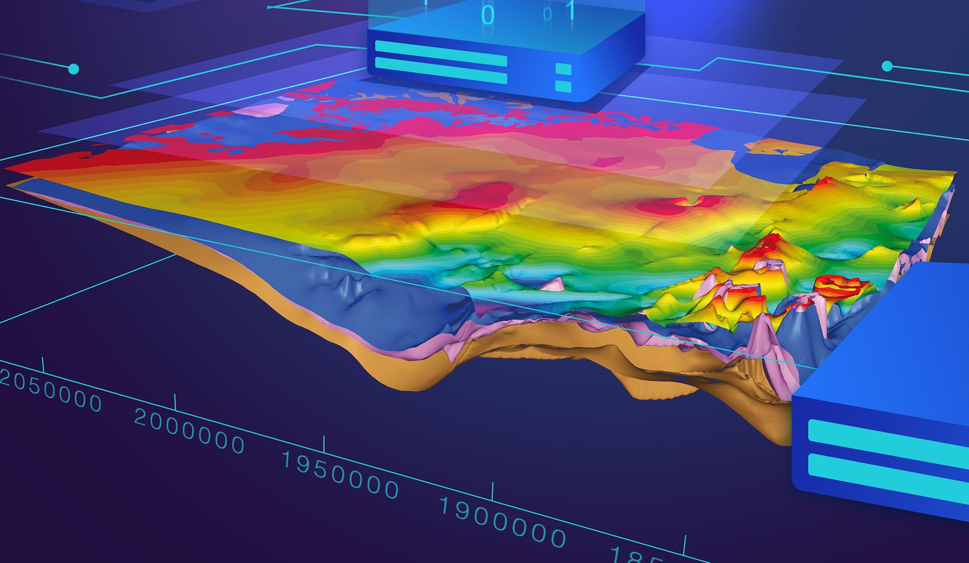 BRGM develops databases for analytical and predictive 3D-modelling of the status of the ground and subsurface