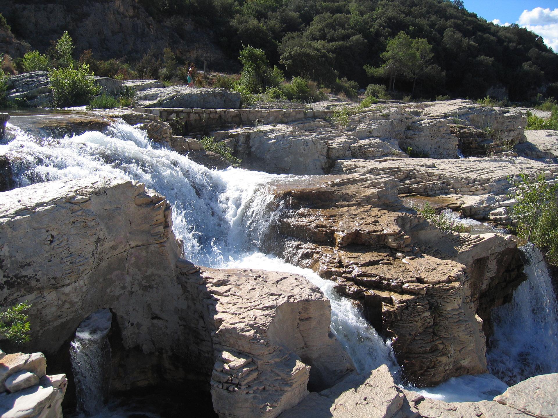 Les cascades du Sautadet, Gard