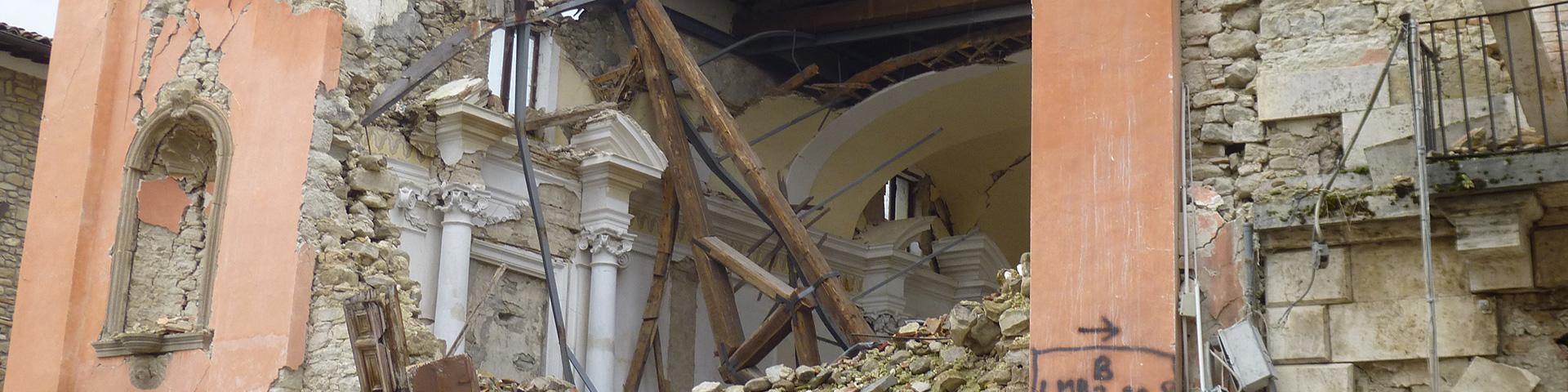 Mission post-sismique, Italie