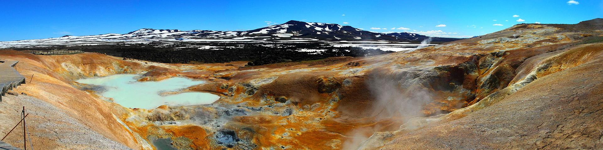 Volcanic and thermal activity, Iceland