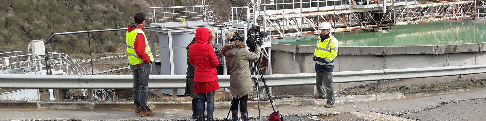 Interview of Jean-Louis Nedellec by France 24 on the environmental monitoring of the former Salsigne mining site, Aude