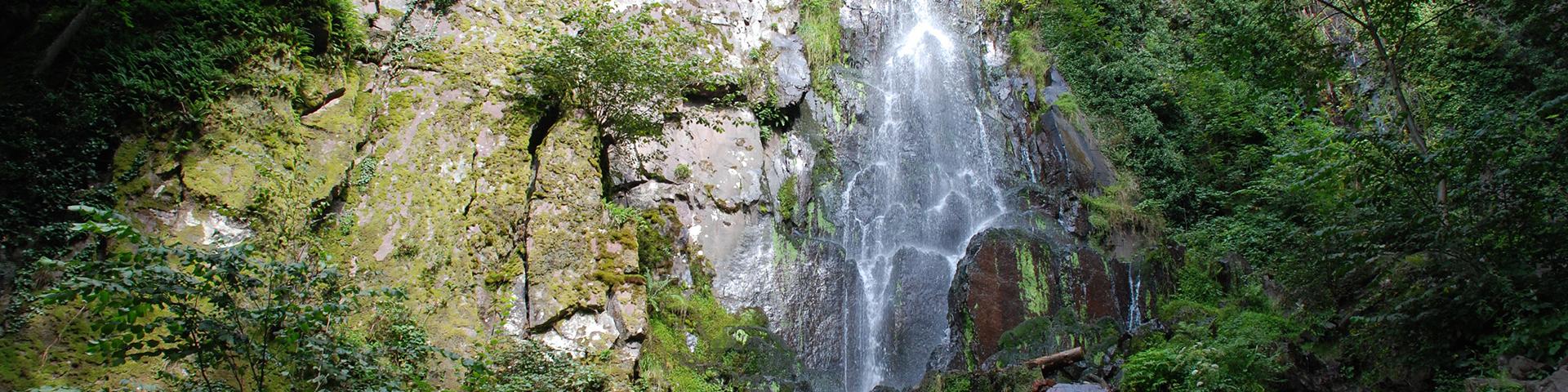 The Nideck waterfall, Bas-Rhin