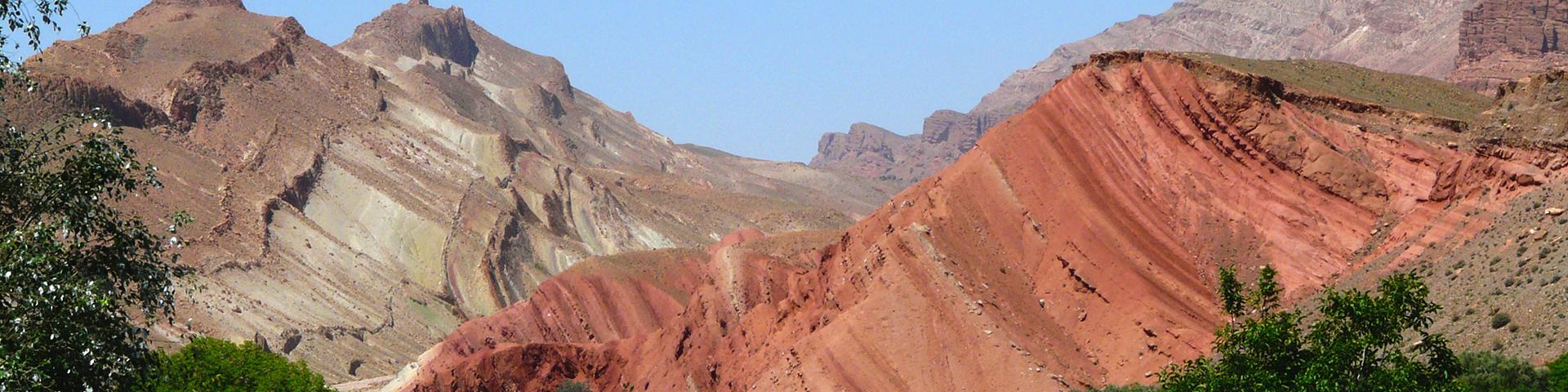 Deformation along the South-Atlas front, Morocco