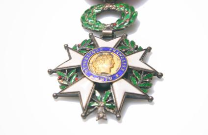 Medal of the Legion of Honour. 