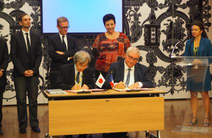 Signature of the framework agreement between the BRGM and ERI  