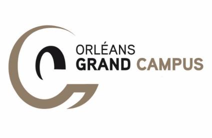 Logo Orléans Grand Campus. 
