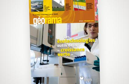 Cover of Issue 24 of the Géorama magazine