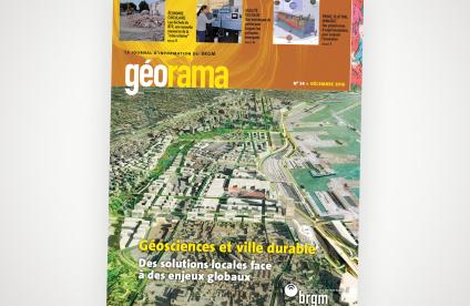 Couverture du numéro 34 du journal Géorama 