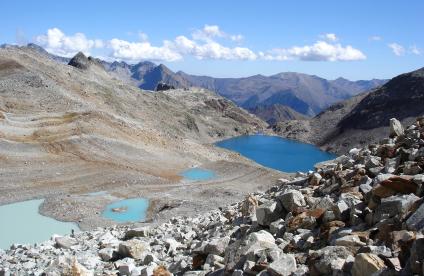 High altitude lakes in the Aneto Massif, Hautes-Pyrénées 