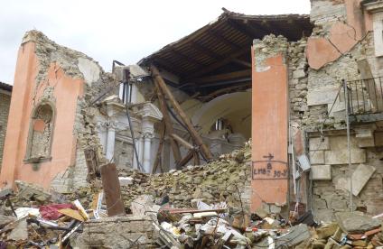 Post-earthquake mission after the earthquake of 24 August 2016 in central Italy 
