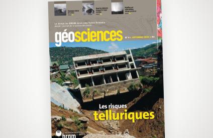 Couverture du numéro 4 de la revue Géosciences 